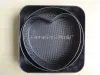 Three-piece set of baking cake molds: square, round, heart-shaped cake molds, non-stick live base, buckle cake molds Specification image